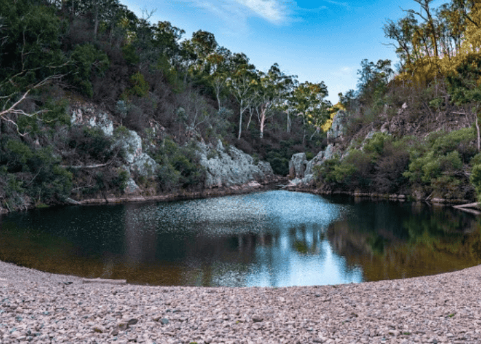 Blue Pool Campground, Briagolong State Forest