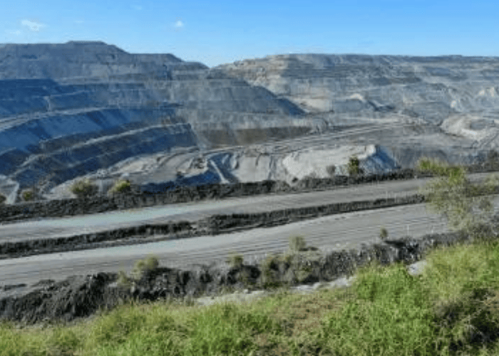 Large Flat Gravel Pit Dawson Highway