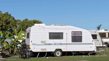 Caravan for camping and travel adventures in Australia.
